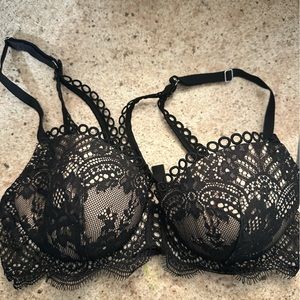 32D Black Lace Victoria’s Secret Bra